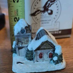 The American Rustic Series Country Christmas Cottages - Country Church